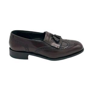 Florsheim Imperial Wing Tip Shoes Size 8.5 8.5D Burgundy